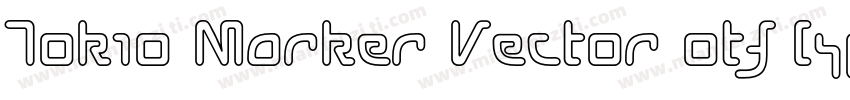 Tokio Marker Vector otf (400)字体转换